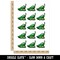 Jalapeno Hot Pepper with Seeds Temporary Tattoo Water Resistant Fake Body Art Set Collection (1 Sheet)